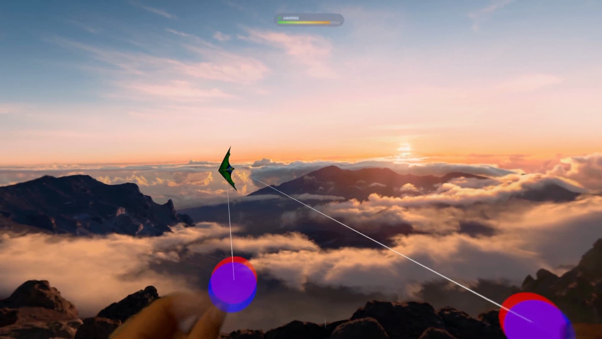 Go Fly A Kite on Apple Vision Pro